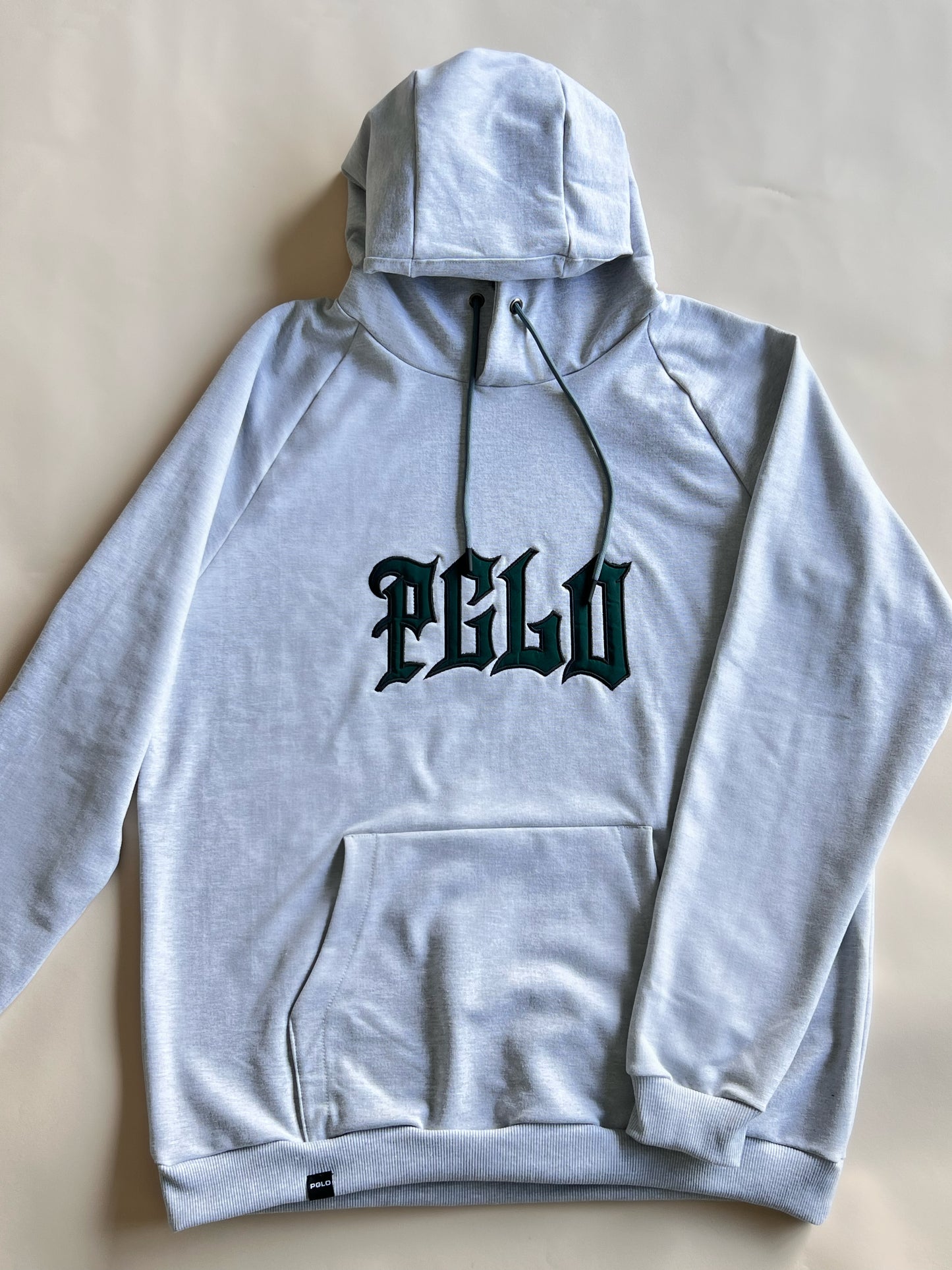 PGLO Retro Hoodie Gray