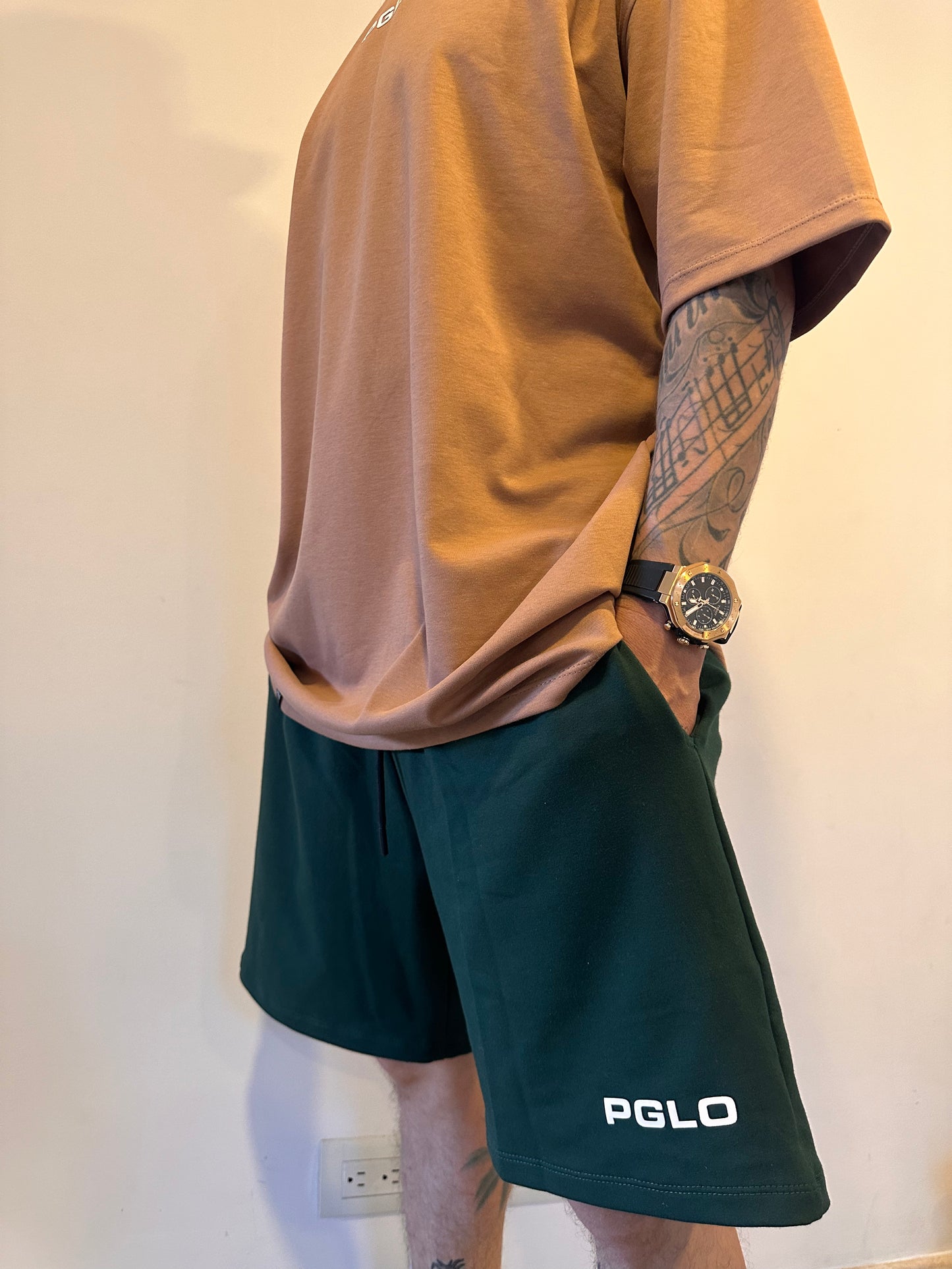 PGLO Classic Shorts Green